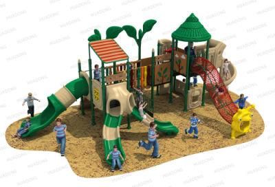 Wood Series Children Playground Outdoor Big Slide Equipment