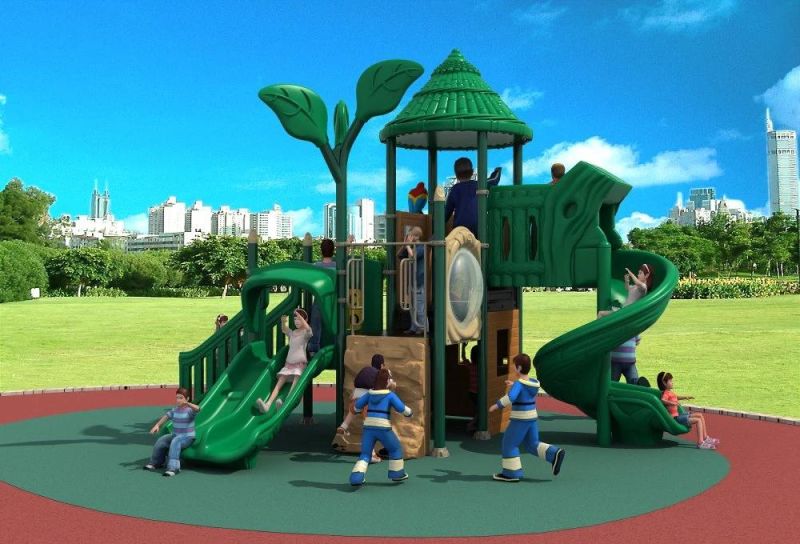 2017 New Design Outdoor Playground Equipment Children Slide HD17-006A
