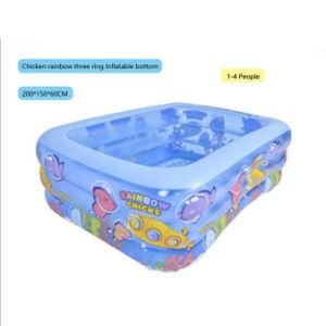 Summer Kid Inflatable Carton Tom Printing Pool Outdoor Swimming Pool Water Park