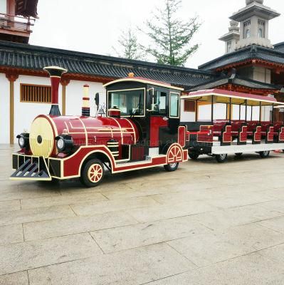 China 50 Seats Electric Trackless Train for Sale