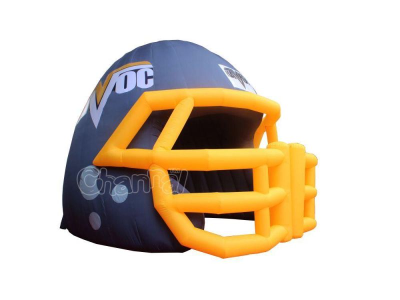 Commercial Use Outdoor Advertising Sport Inflatable Havoc Football Tunnel Chad1061