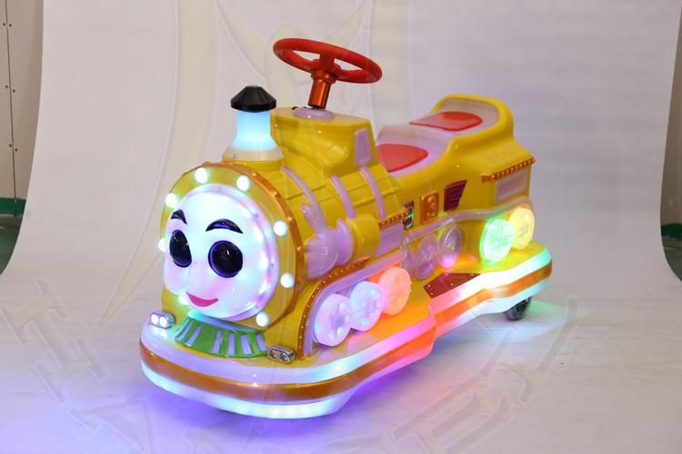 Hansel Hot Sale Remote Control Kids Electric Train Ride for Amusement Park