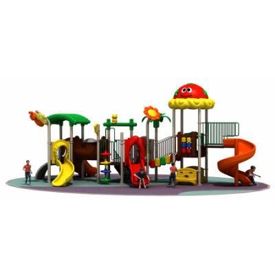 Most Popular Outdoor Preschool Playground Equipment Plastic Slide Made in China