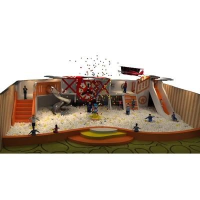 Children Indoor Playground Soft Play Equipment with Ocean Ball