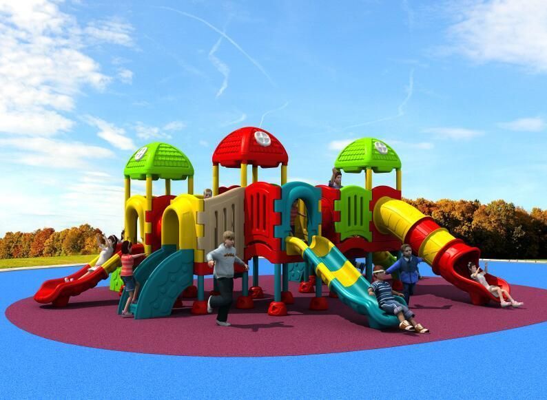Newest 2016 Whloe Plastic Playground, Outdoor, Indoor Playground, Safe Playground