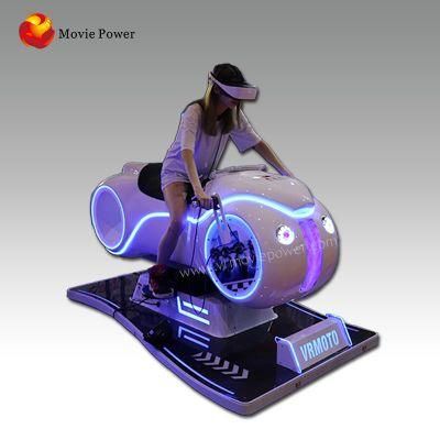 Indoor Amusement Park 9d Vr Driving Motorbike Machine for Kids