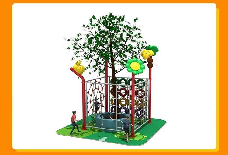 Quotation Outdoor Playground Kids Backyard Play Set Bridge Climbing Rope Net