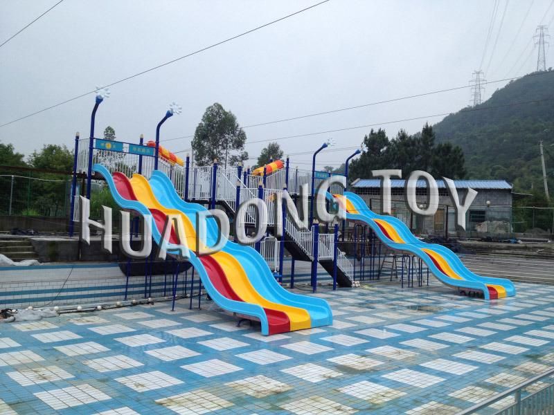 Hot Sell! 2018 Amusement Park Equipment Water Slide for Sale