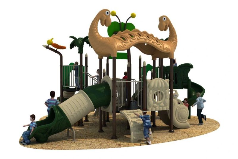 Animal Worlde Outdoor Children Playground Amusemetn Equipment Slide