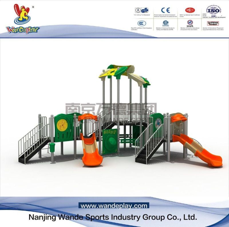 Outdoor Kids Slide Playground Child Play House for Park