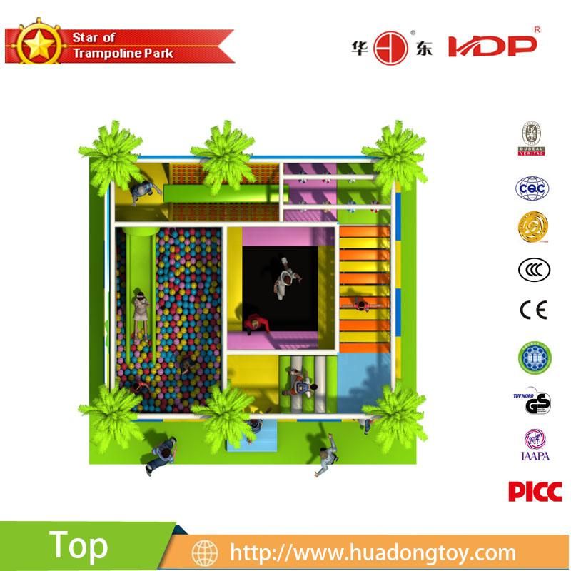 Eco-Friendly Kids Indoor Playground Jungle Gym Soft Play for Sale