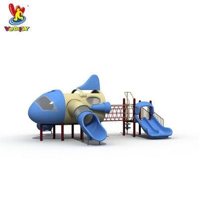 Kids Game Outdoor Tunnel Playground Equipment with Slide