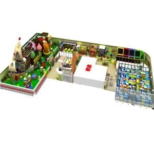Children Amusement Equipment Forest Themed Indoor Playground with Large Slide