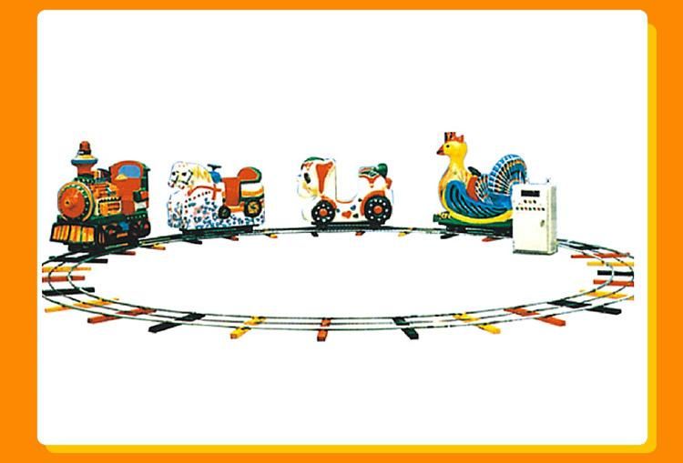 Amusement Park Rocket Electric Mini Track Train for Shopping Mall Square (KL6021)