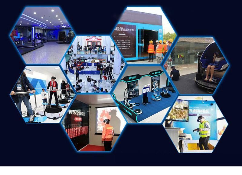 Vr Treadmill and Shooting Simulator 360 Degree Vr Treadmill Running Machine