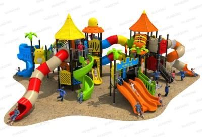 Animal Paradise Series Outdoor Slide Plastic Playground Equipment
