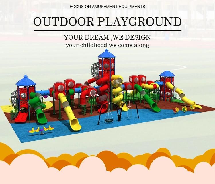 Cheap Price Children Outdoor Playground Equipment with Swing Set