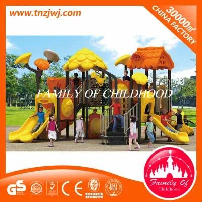 Large Modern Colorful Kids Plastic Slides Outdoor Playground Equipment