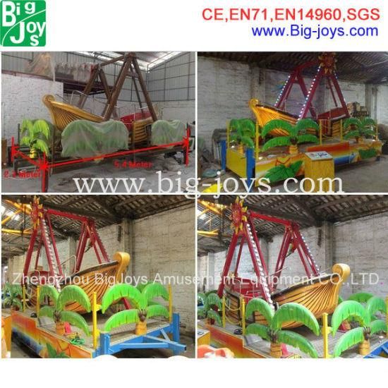 Kids Attraction Manege Amusement Park Equipment Mini Pirate Ship Rides