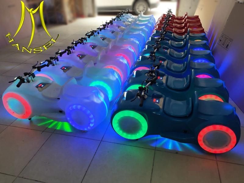 Hansel Children Electric Battery Operated Amusement Motorcycle Tron Bikes