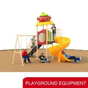 Kids Public Plastic Outdoor Playground Equipment Slide