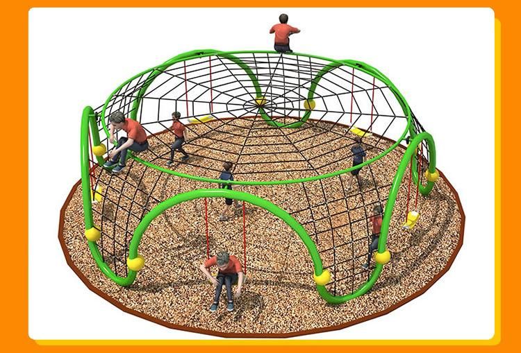 Brands Outdoor Plastic Jungle Gym Rock Climbing Wall with Swing Set
