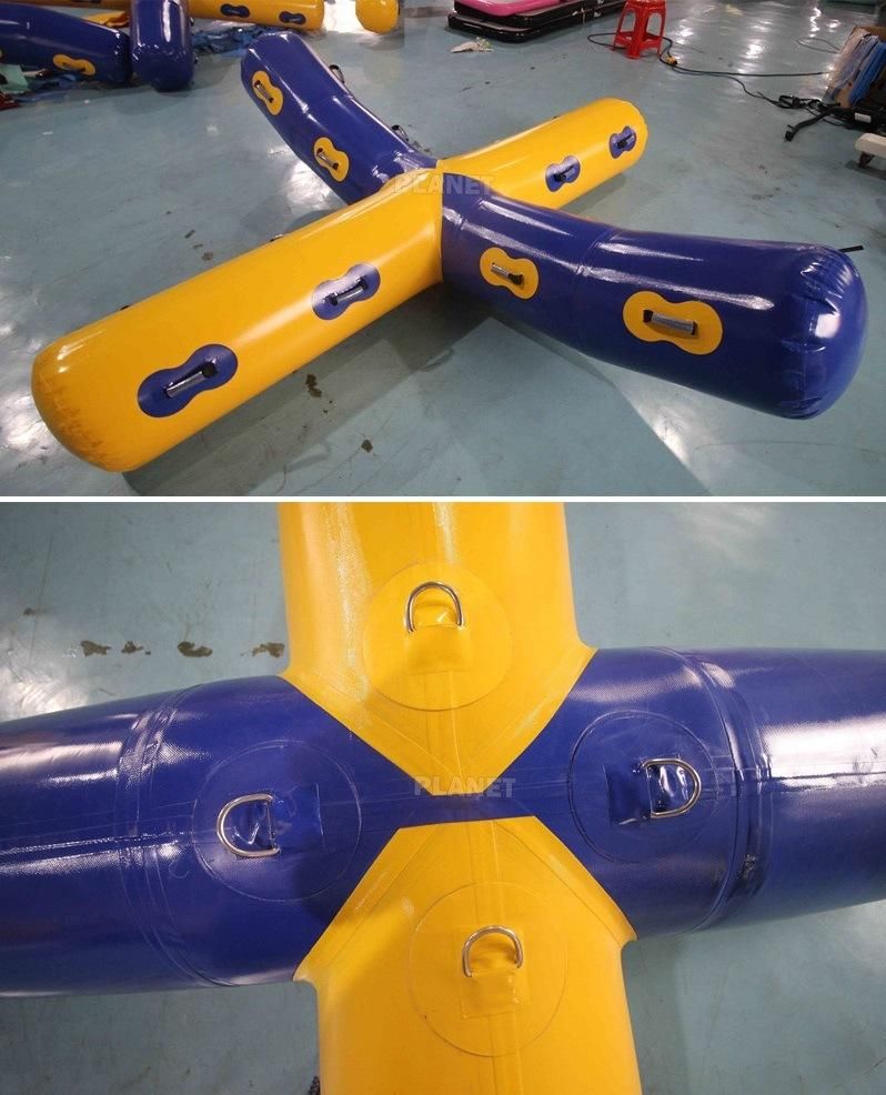 Summer Water Games Inflatable Water Floating Totter Inflatable Water Seesaw