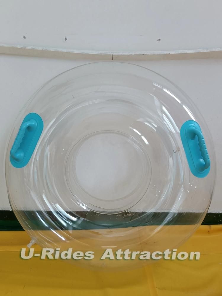Inflatable PVC Transparent Swimming Ring For Water Park And Swimming Pool