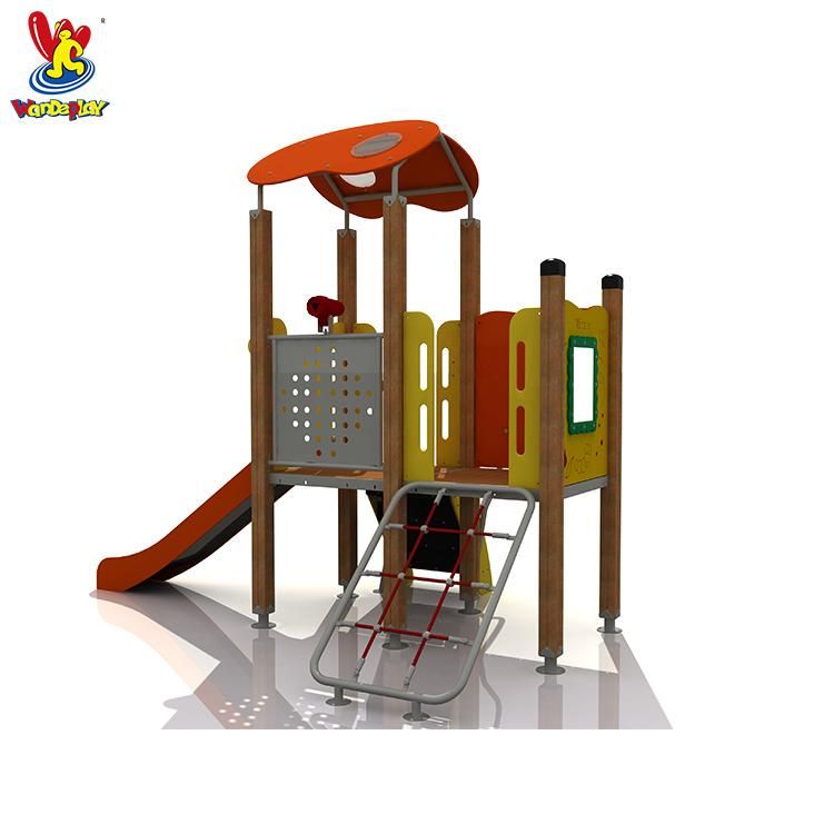 GS TUV Standard Amusement Park Playsets Kindergarten Kids Toy Children Slide Games Equipment Outdoor Wood Playground