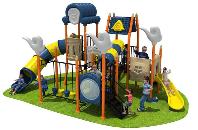 New Design Custom Theme Park Large Children Outdoor Plastic Playground