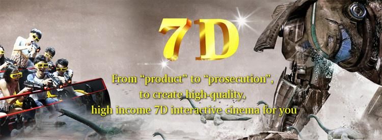 6 Seats Theater Equipment Virtual Reality Rides 7D Cinema Simulator
