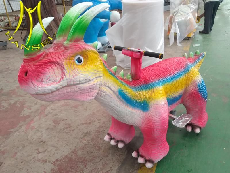 Hansel Dinosaur Park Electric Walking Animal Scooter Ride on Dinosaur