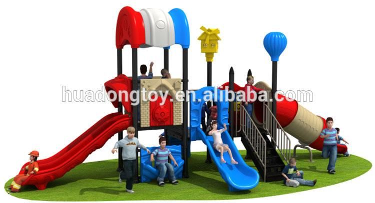 Factory Made Kids Outdoor Plastic Playground Slide for Sale