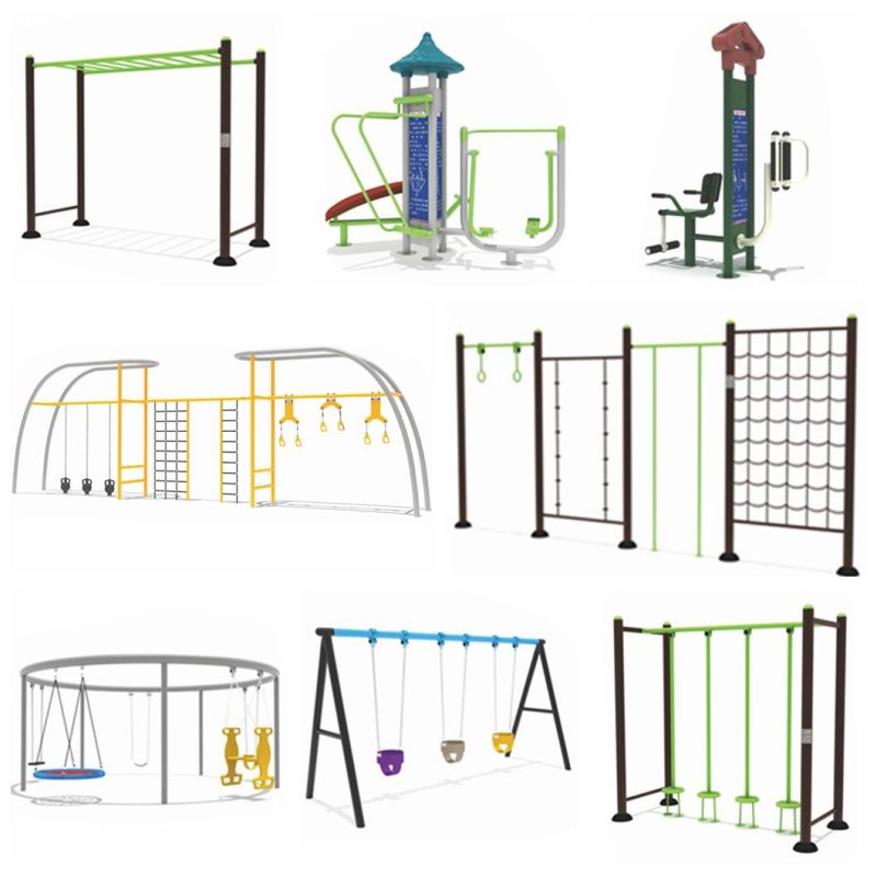 Customized Children′ S Community Outdoor Playground Slide Park Climbing Equipment Ym118