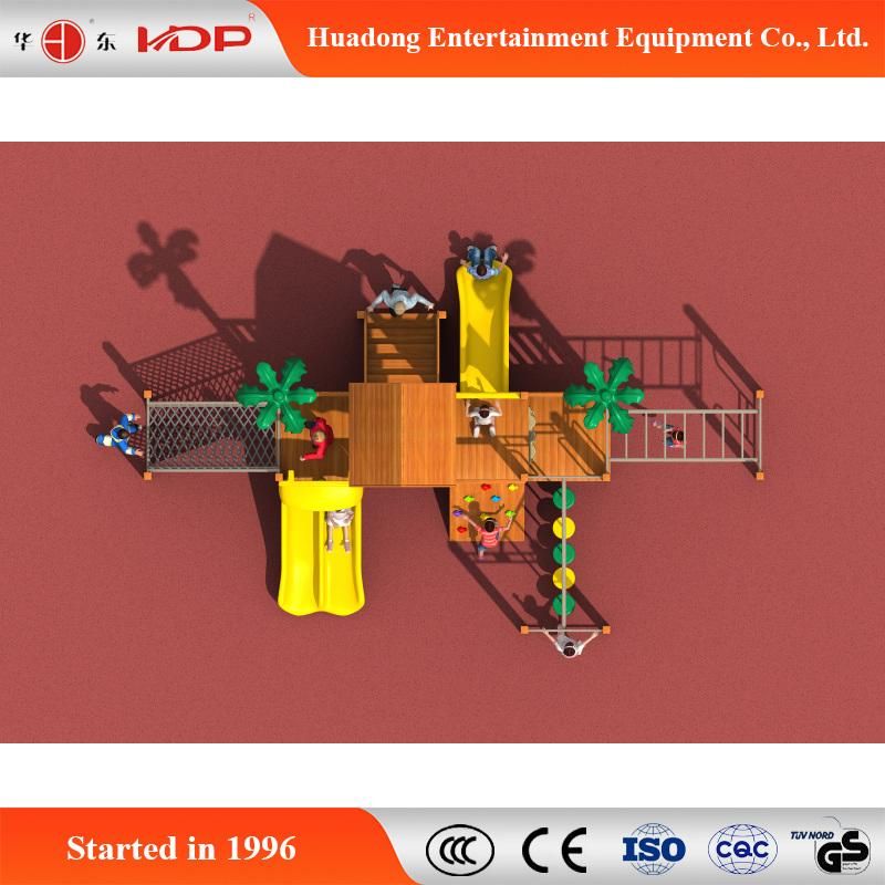 2017 Funny Outdoor Forest Series Funny Park Playground Slide (HD-MZ048)