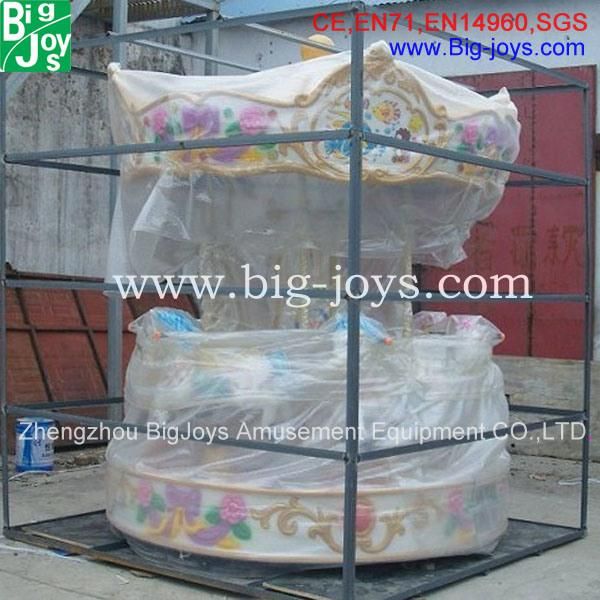 Attractive Design Amusement Park 6 Seats Carousel for Sale (BJ-carousel01)