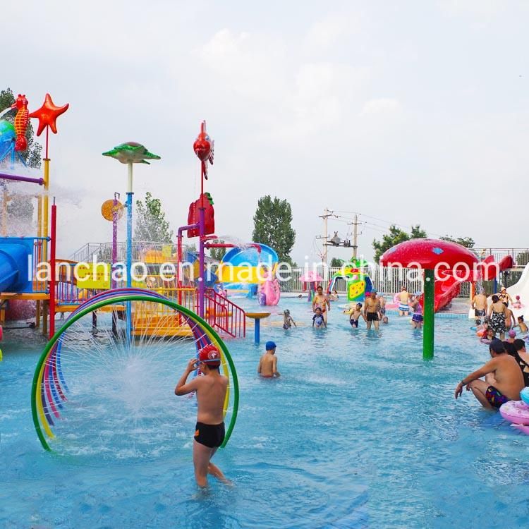 Fiberglass Spray Play Mushroom for Water Park