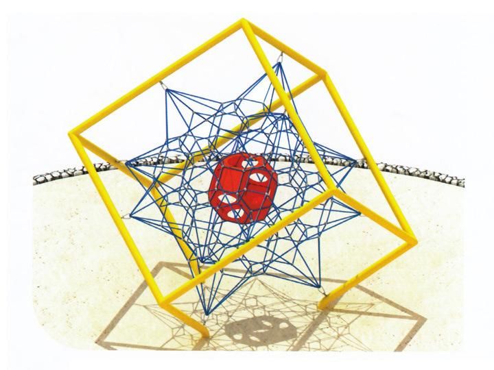 Outdoor Metal Climbing Fitness Equipment