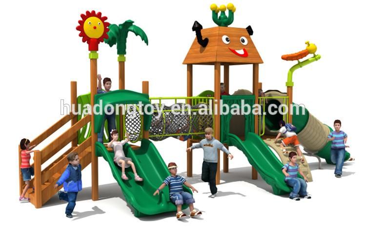 Wooden children playground 