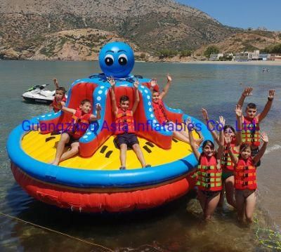 Inflatable Octopus Twister Disco Boat Inflatable Galaxy Twister Water Towable Boat
