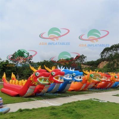 Factory Wholesale Dragon Design Inflatable Ocean Rider Banana Boat