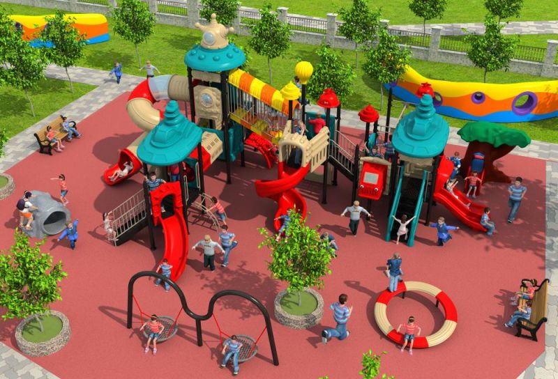 China Newest Design Amusement Park Playground Sets