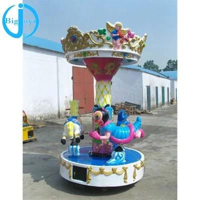 Popular 3 Seaters Mini Carousel Amusement Park