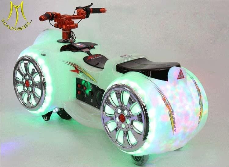 Hansel Shopping Mall Battery Power Amusement Motorcycle for Sale