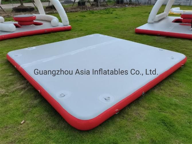 Inflatable Floating Island Platform Bar Inflatable Floating Dock