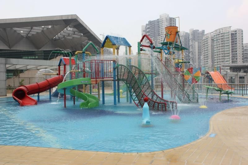 Ce Approved Multifunction Plastic and Steel Tube Water Park (TY-08701)