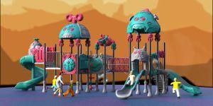 Popular Safe Leisure Preschool Games Outdoor Children Playground Equipment