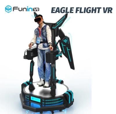 Standing Virtual Reality Flight Shooting Vr Simulator