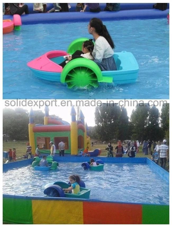 Best Popular Water Park Amusement Kids Plastic Hand Paddle Boat