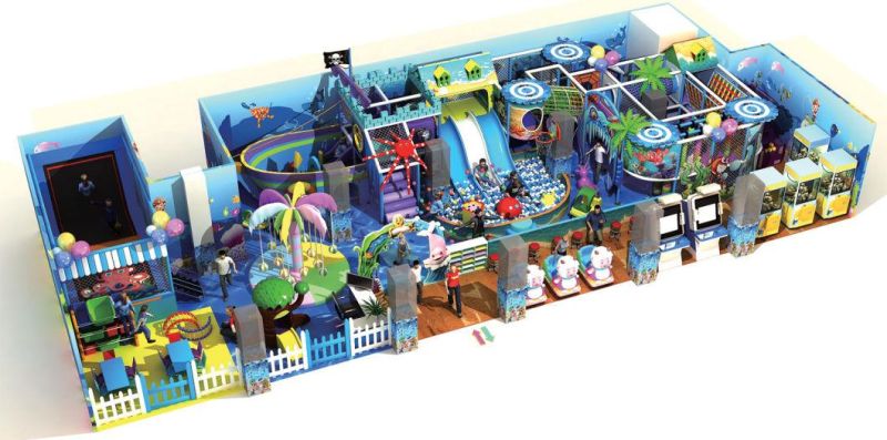 2017 Ocean Style Iodoor Playground Equipment (TY-160309-1)